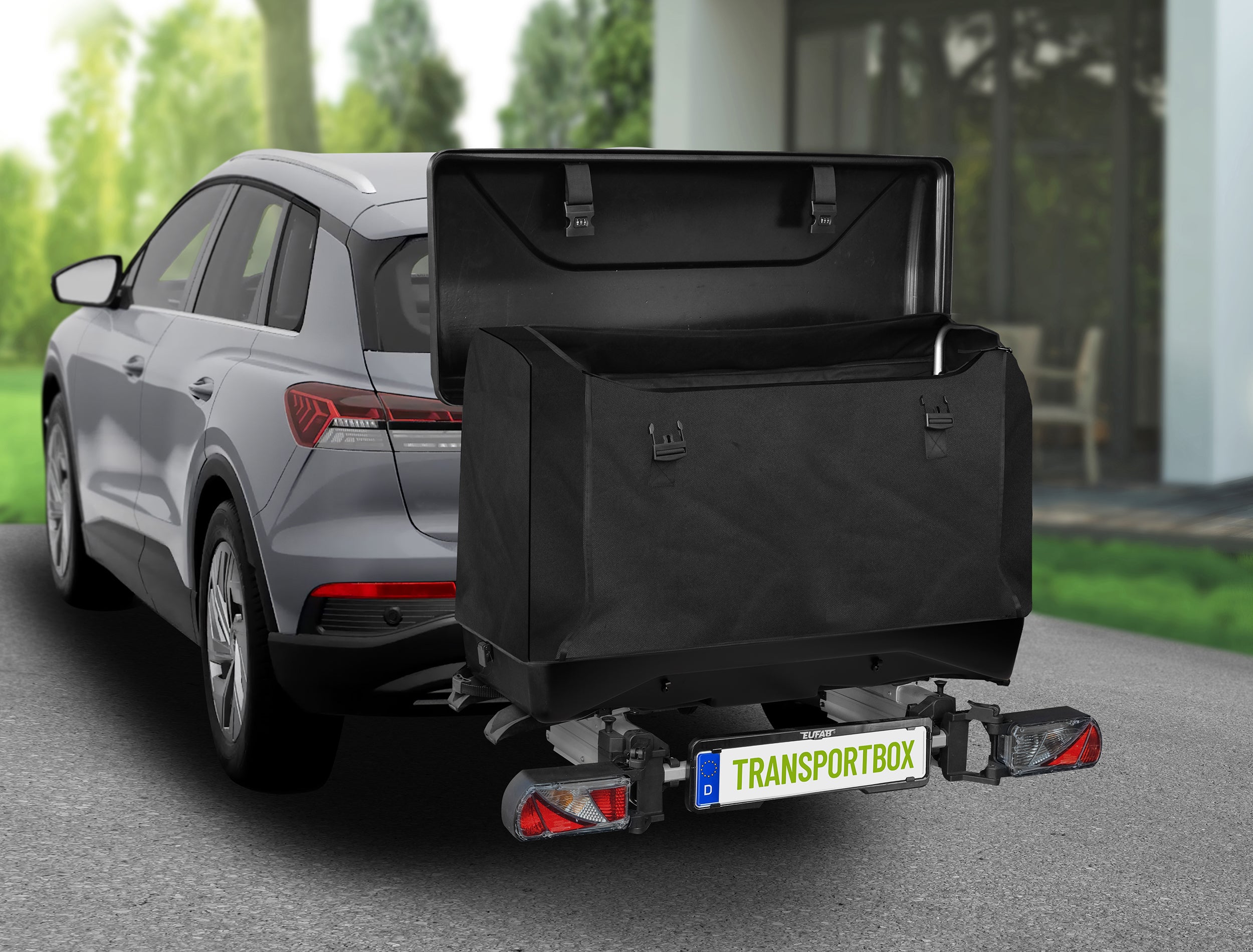 Transportbox für Fahrradträger 350 L