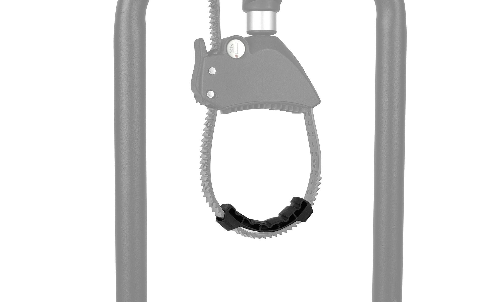 Straprahmenhalter Schutzgummi Spannband 80mm flach