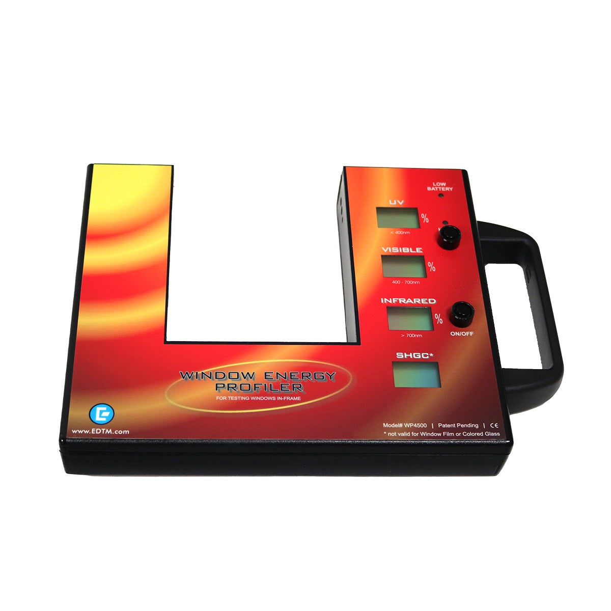 Window Energy Profiler WP4500, UV-, sichtbare- und IR Strahlung, g-Wert von Fenstereinheiten