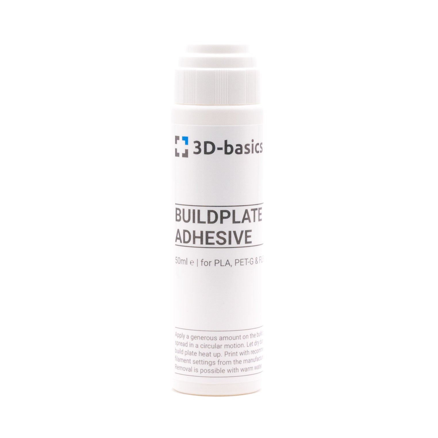 Buildplate Adhesive for PLA, PET-G & FLEX | 50ml Buildplate Adhesive for PLA, PET-G & FLEX | 50ml