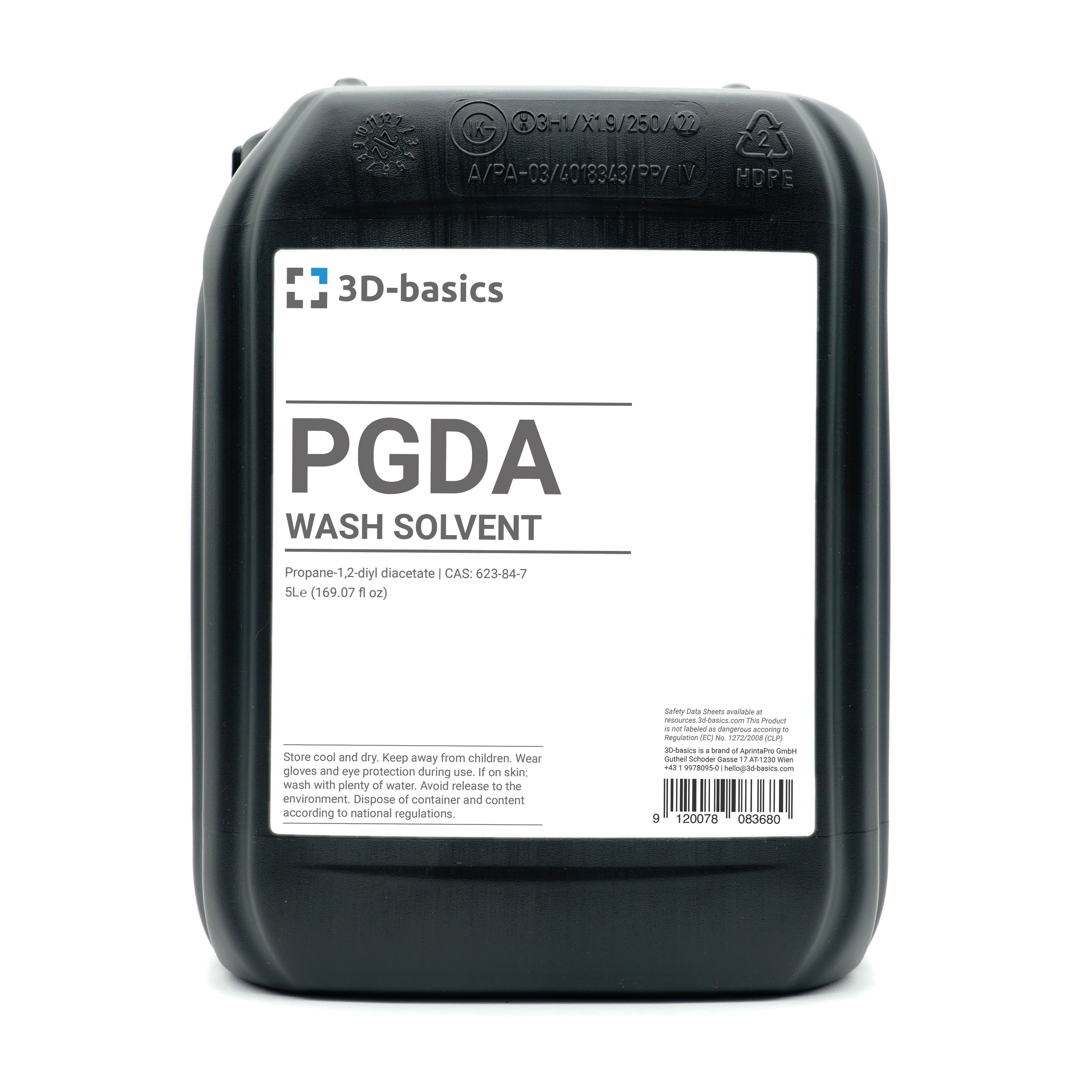 wash solvent, PGDA, chemical, diacetate, 5L