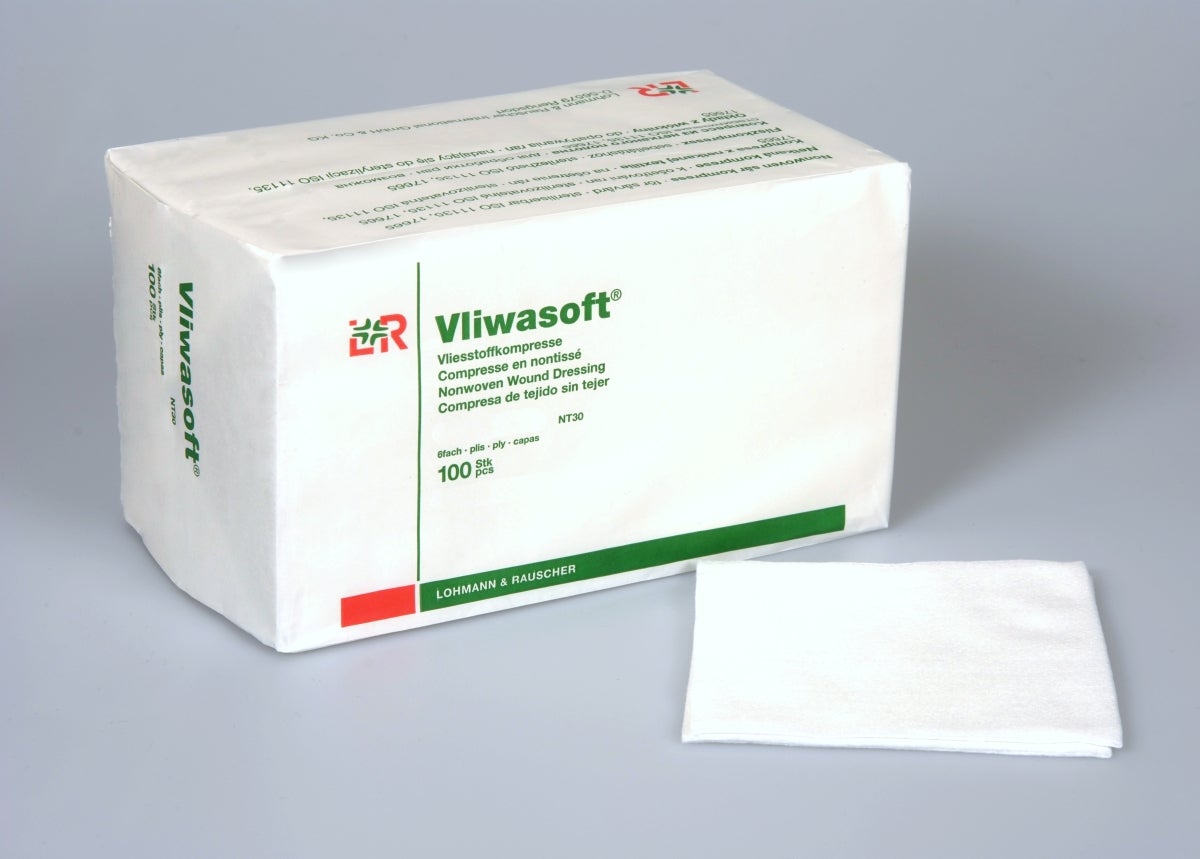 Vliwasoft Vliesstoffkompressen unsteril 100 Stück Vliwasoft Vliesstoffkompressen unsteril 100 Stück