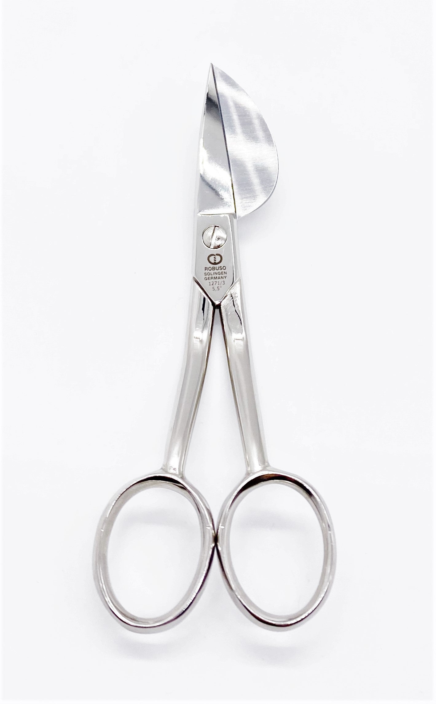 ROBUSO Florschere mit gebogenen Griffen 1271/3/E/5,5"