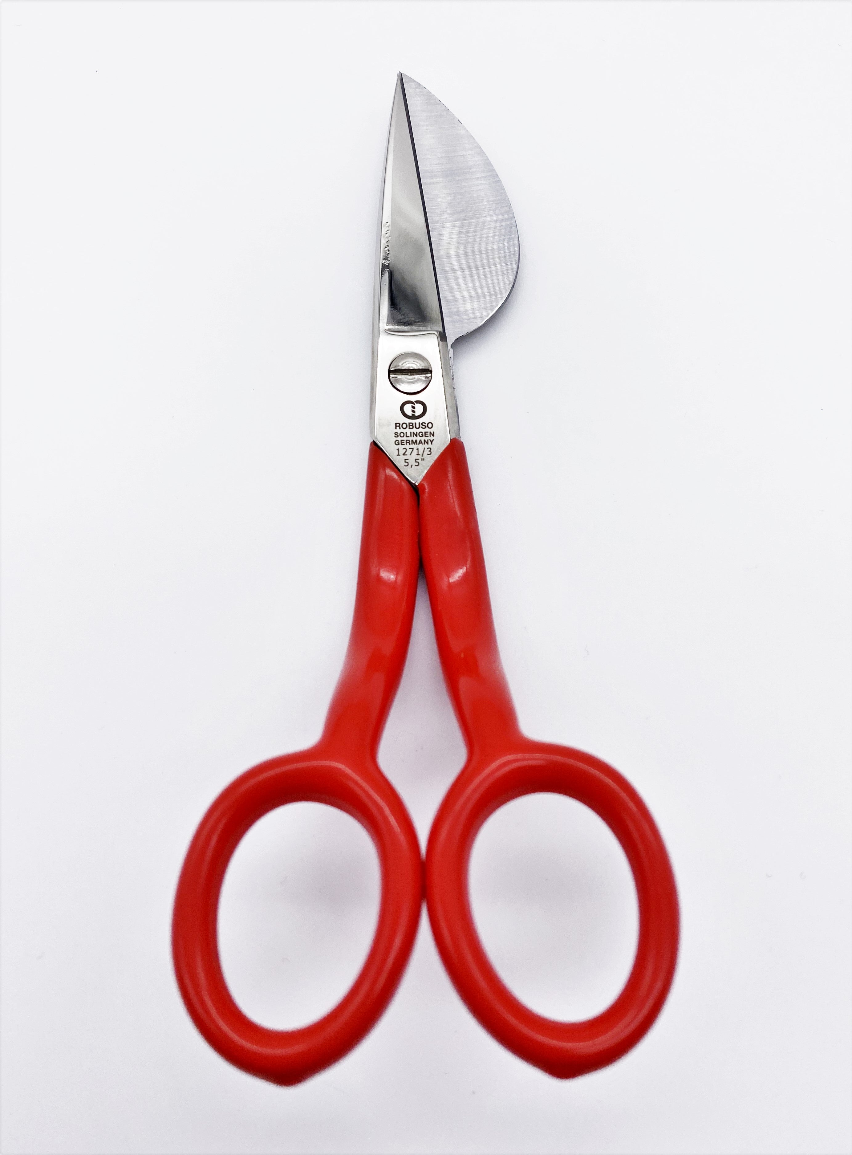 ROBUSO Pile shears with curved PVC handles 1271/3/PVC/5.5"