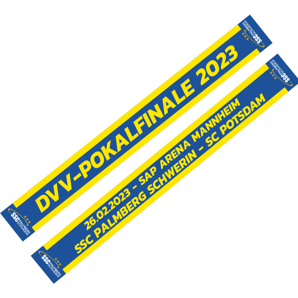 Strickschal "Pokalfinale 2023"