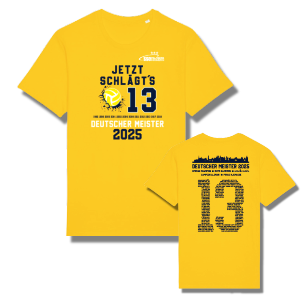 T-Shirt "DEUTSCHER MEISTER 2025" 