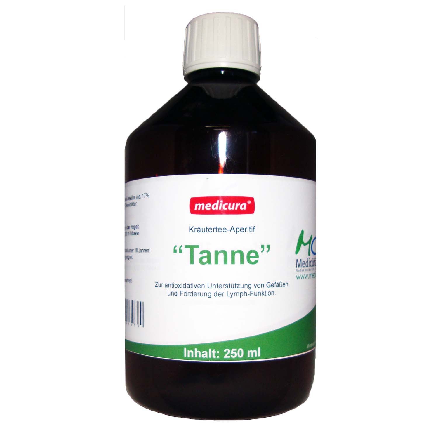 Kräutertee-Aperitif „Tanne" - 250 ml Glasflasche Kräutertee-Aperitif „Tanne" - 250 ml Glasflasche
