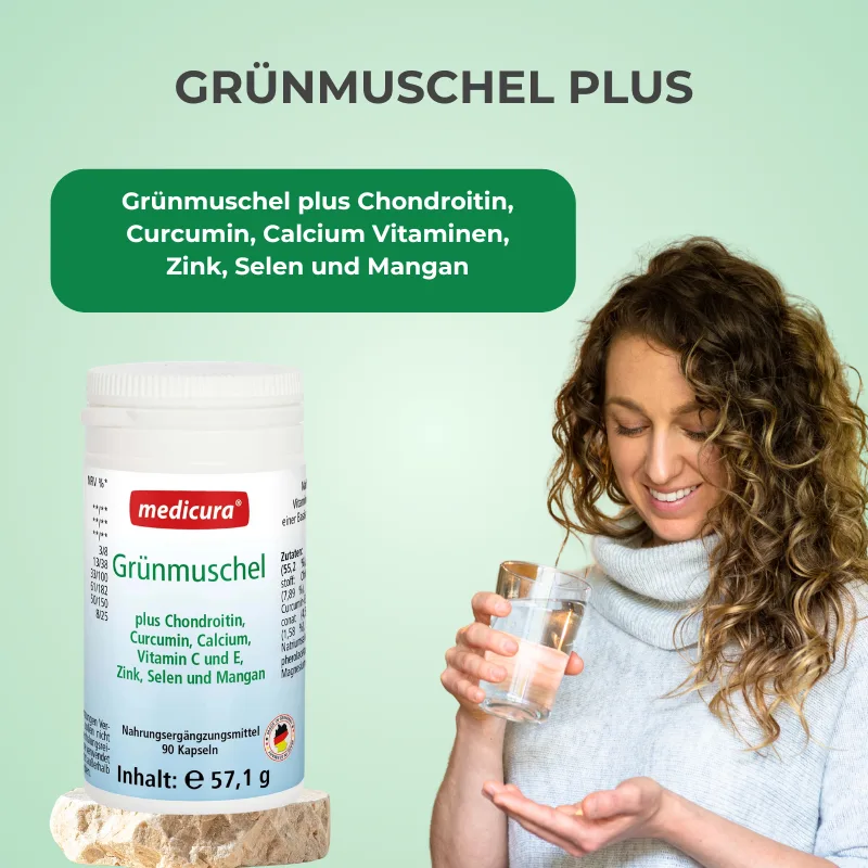 Medicura Grünmuschel Plus - 90 Kapseln