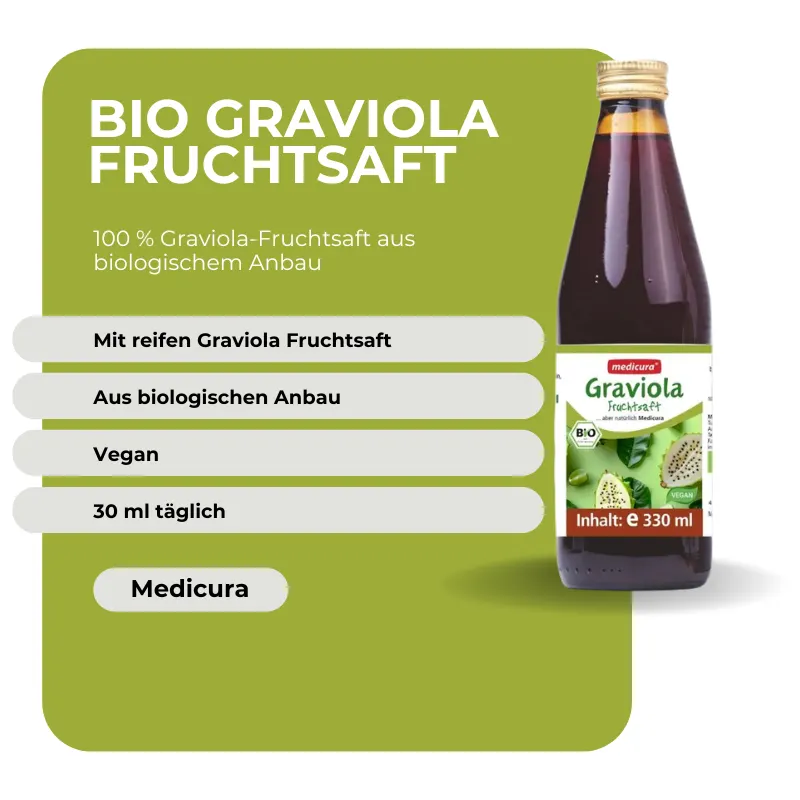 Medicura Bio Graviola Fruchtsaft - 330 ml