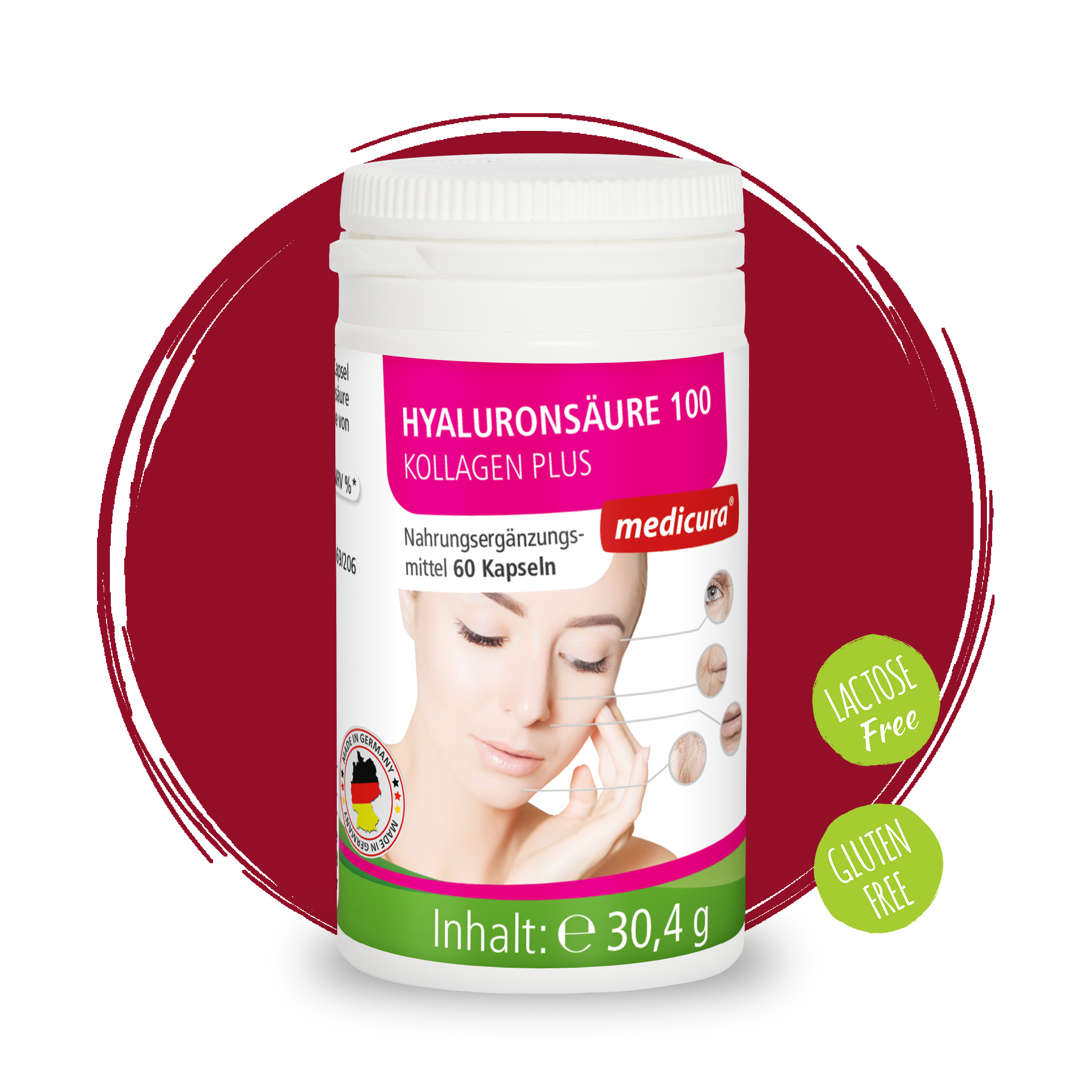 Hyaluronsäure 100 Kollagen Plus - Magic Aging - 60 Kapseln Hyaluronsäure 100 Kollagen Plus - Magic Aging - 60 Kapseln