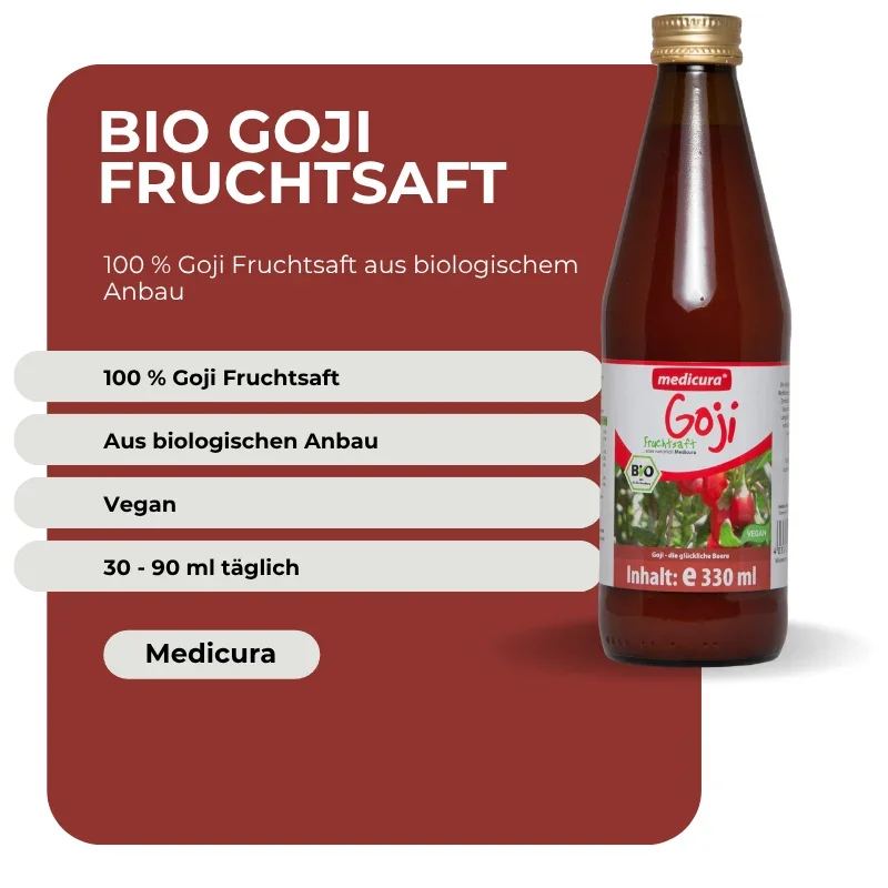 Medicura Bio Goji Fruchtsaft - 330 ml