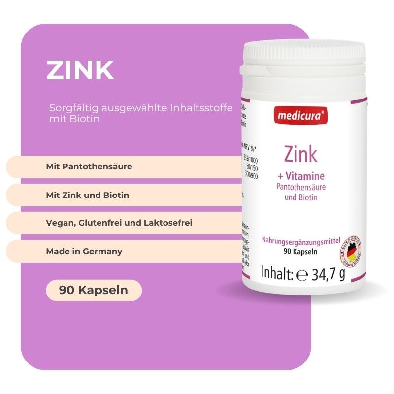 Zink - 90 Kapseln