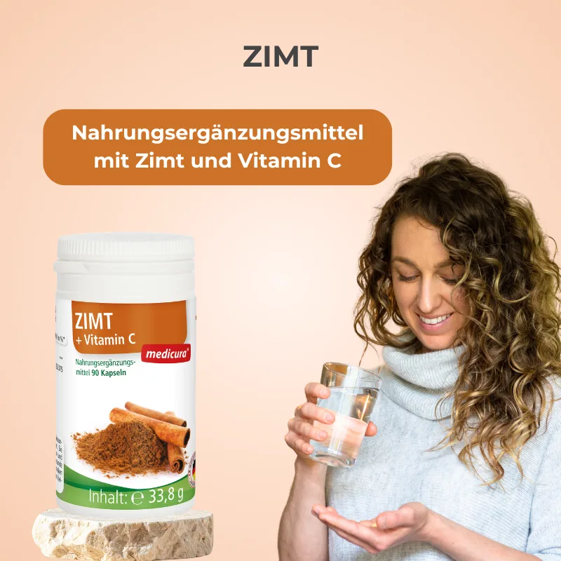 Medicura Zimt - 90 Kapseln