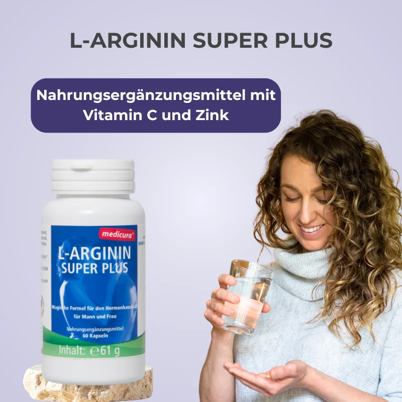 Medicura L-Arginin Super Plus - 60 Kapseln