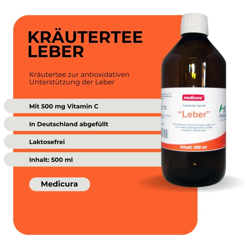 Medicura Kräutertee Leber - 500 ml