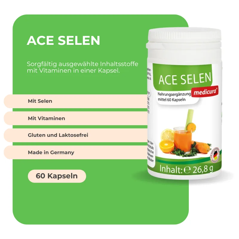 Medicura ACE Selen - 60 Kapseln