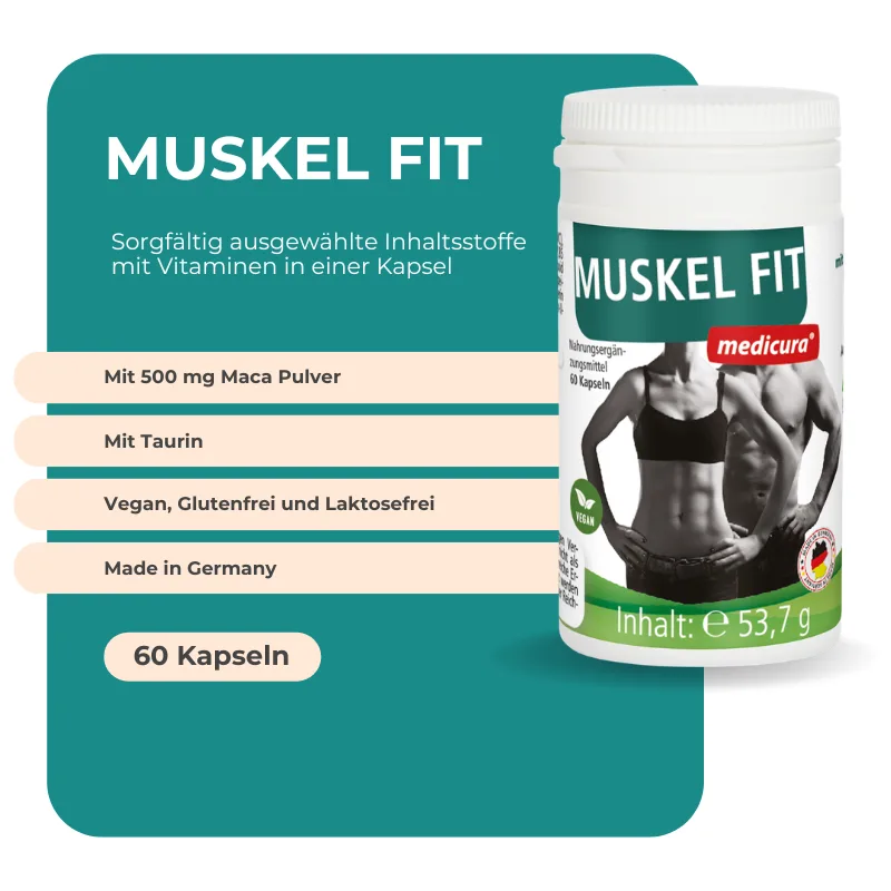 Medicura Muskel Fit - 60 Kapseln