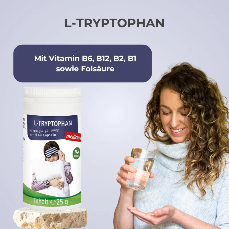 Medicura L-Tryptophan - 60 Kapseln