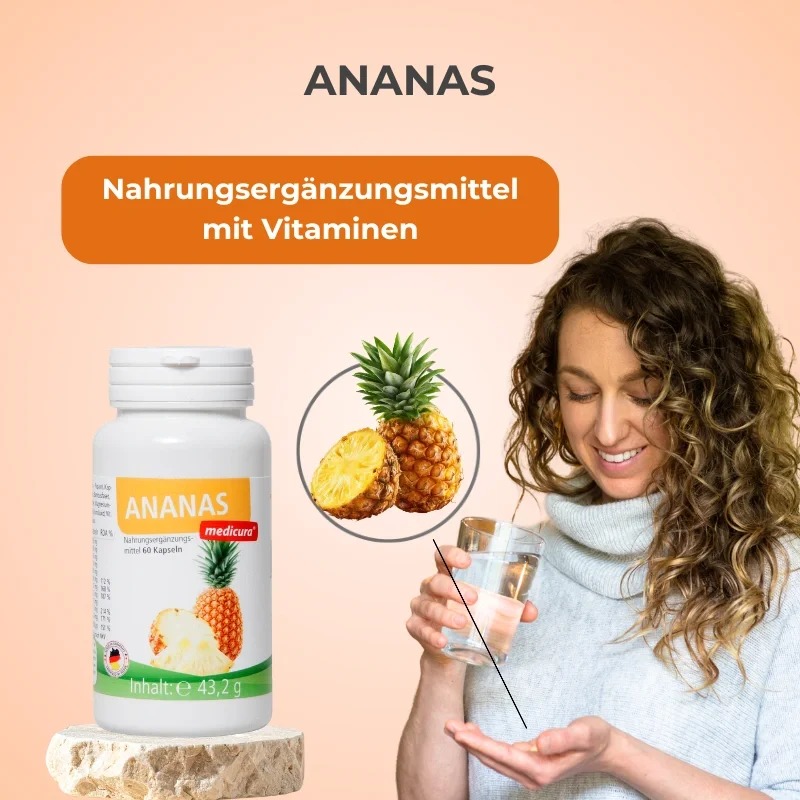 Medicura Ananas 60 Kapseln