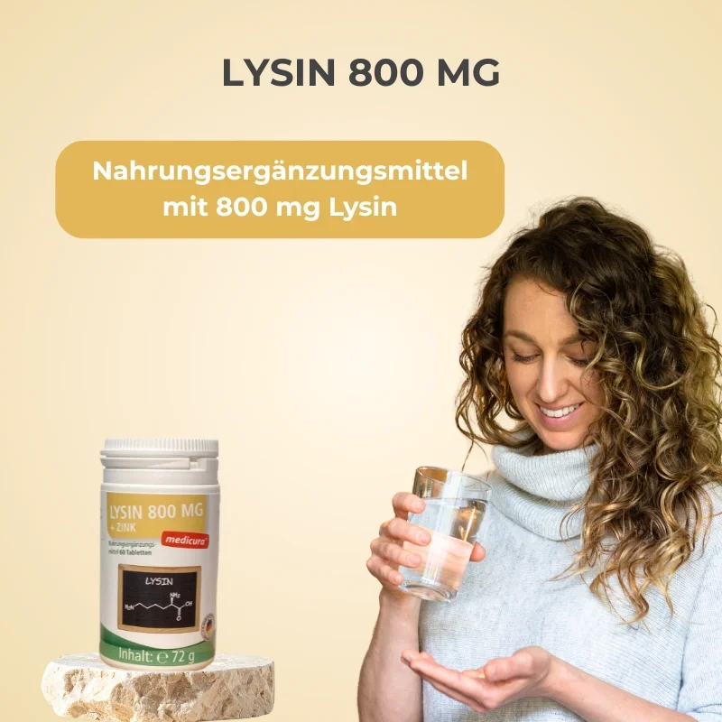 Medicura Lysin 800mg 60 Tabletten