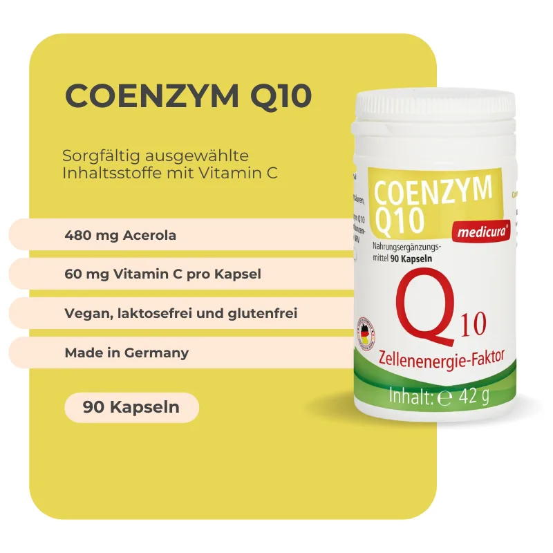 Medicura Coenzym Q10 - 90 Kapseln