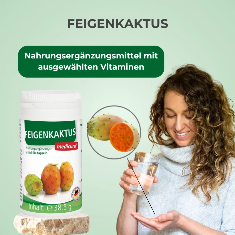 Medicura Feigenkaktus - 60 Kapseln