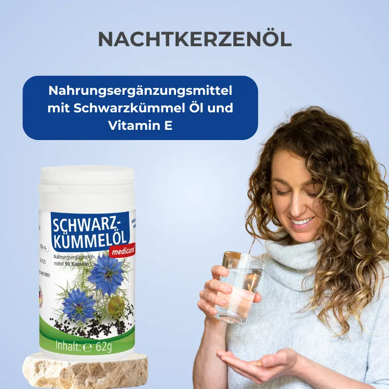 Medicura Schwarzkümmelöl - 90 Kapseln