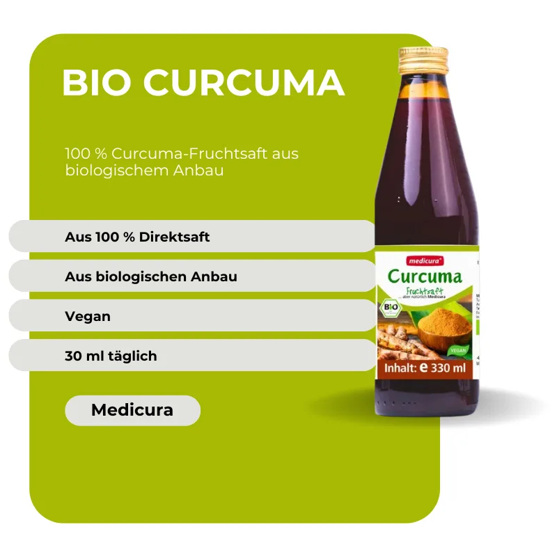 Medicura Bio Curcuma Fruchtsaft - 330 ml