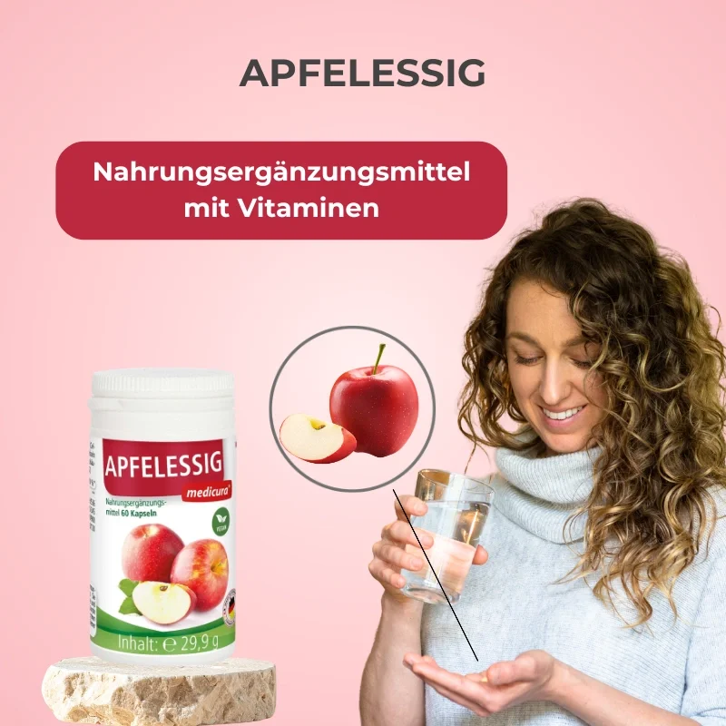 Medicura Apfelessig 60 Kapseln