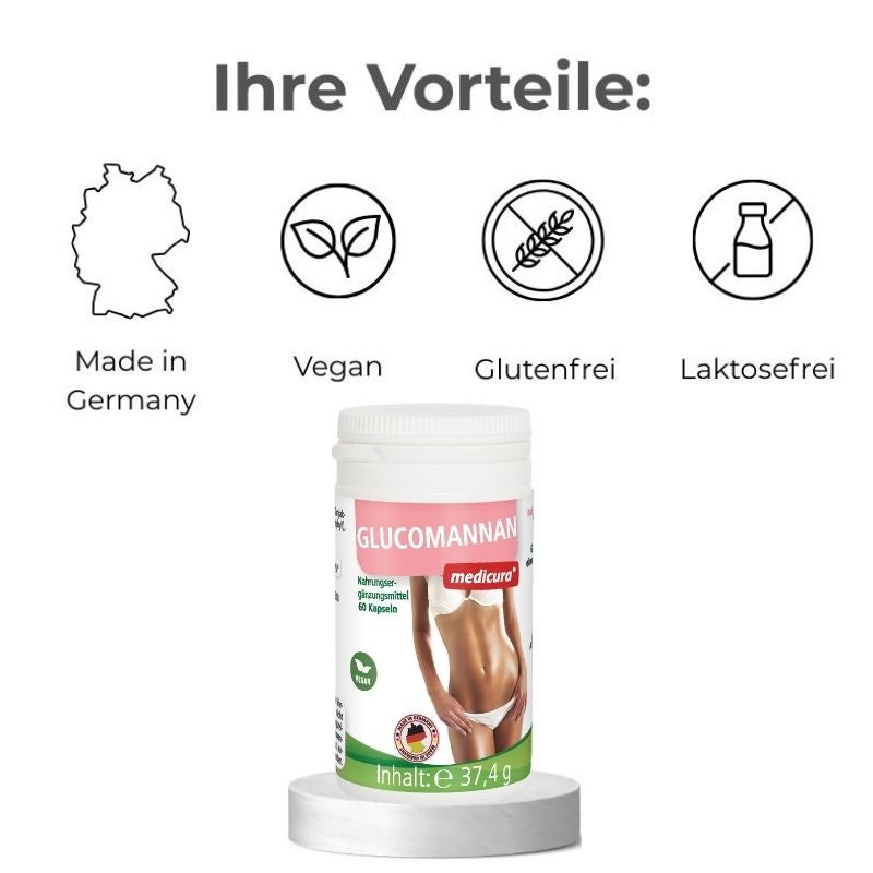 Glucomannan - 60 Kapseln