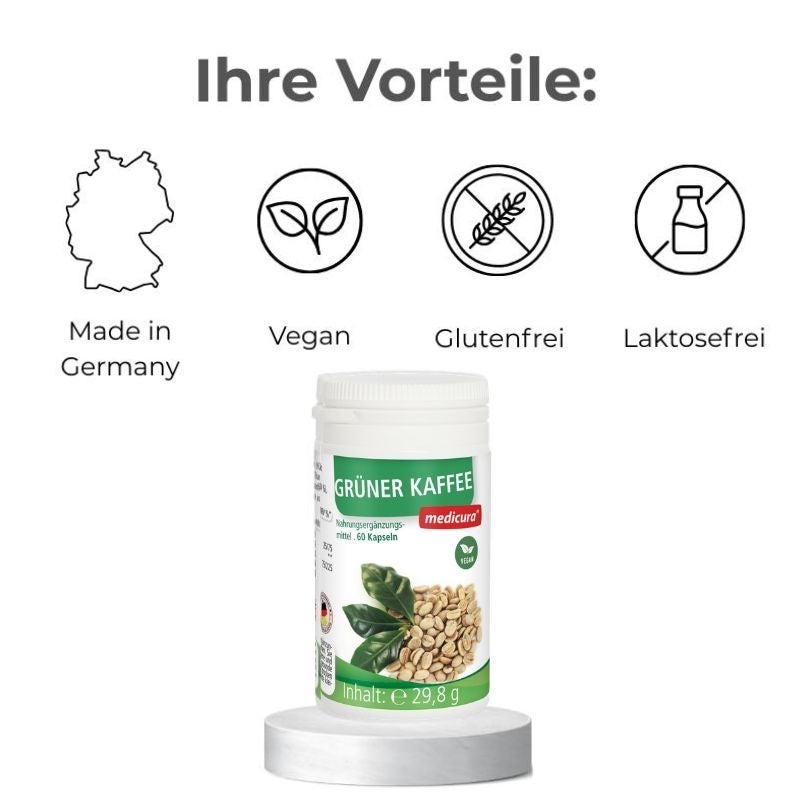 Grüner Kaffee - 60 Kapseln