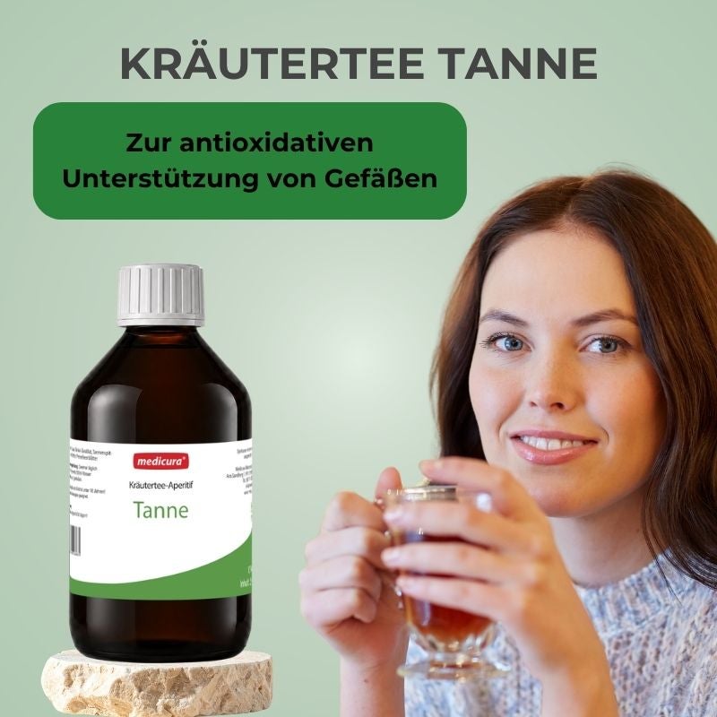 Kräutertee-Aperitif „Tanne" - 250 ml Glasflasche