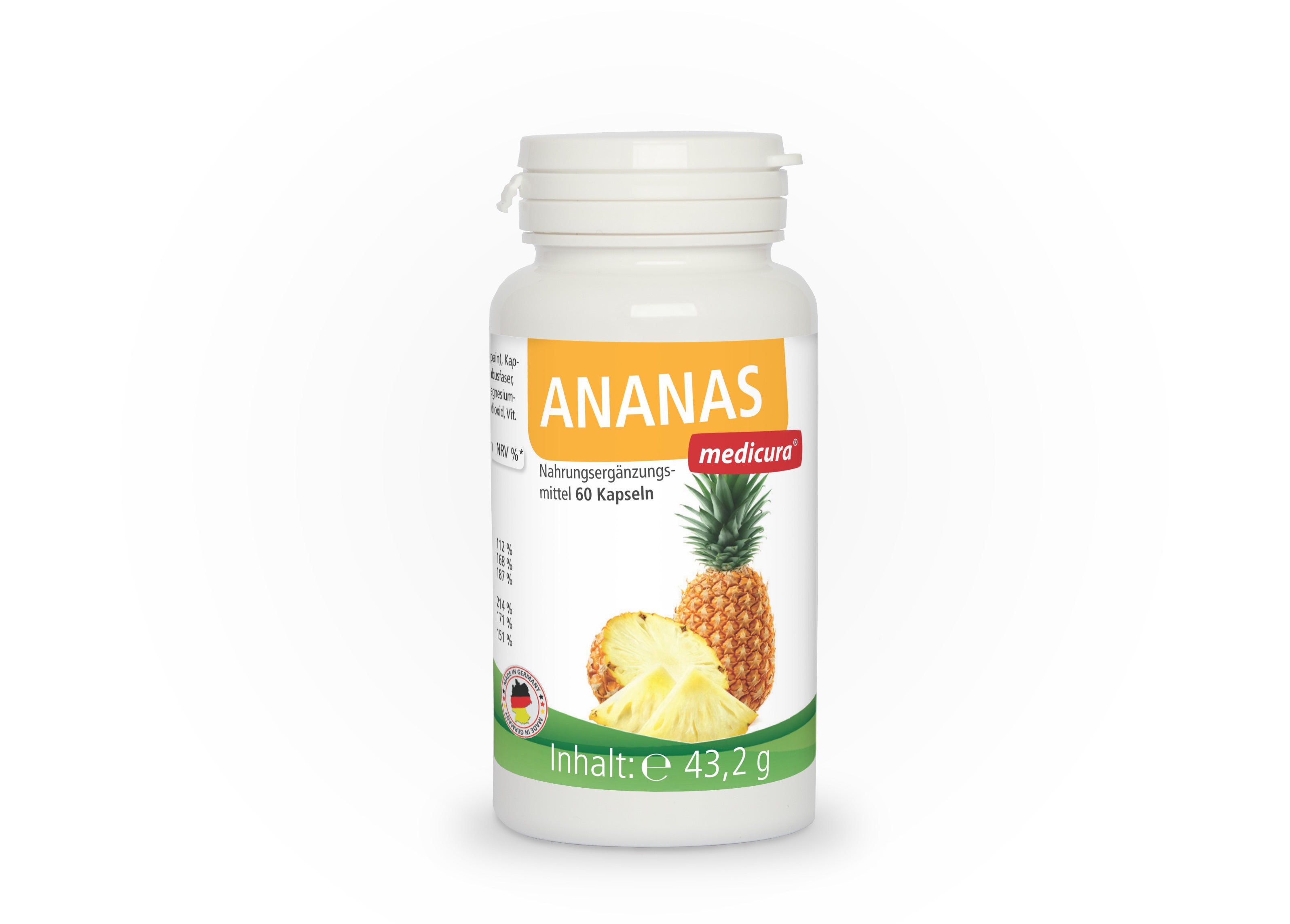 Ananas - 60 Kapseln Ananas - 60 Kapseln