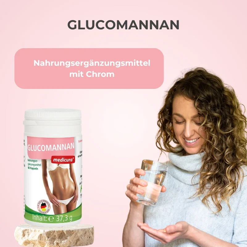 Medicura Glucomannan 60 Kapseln