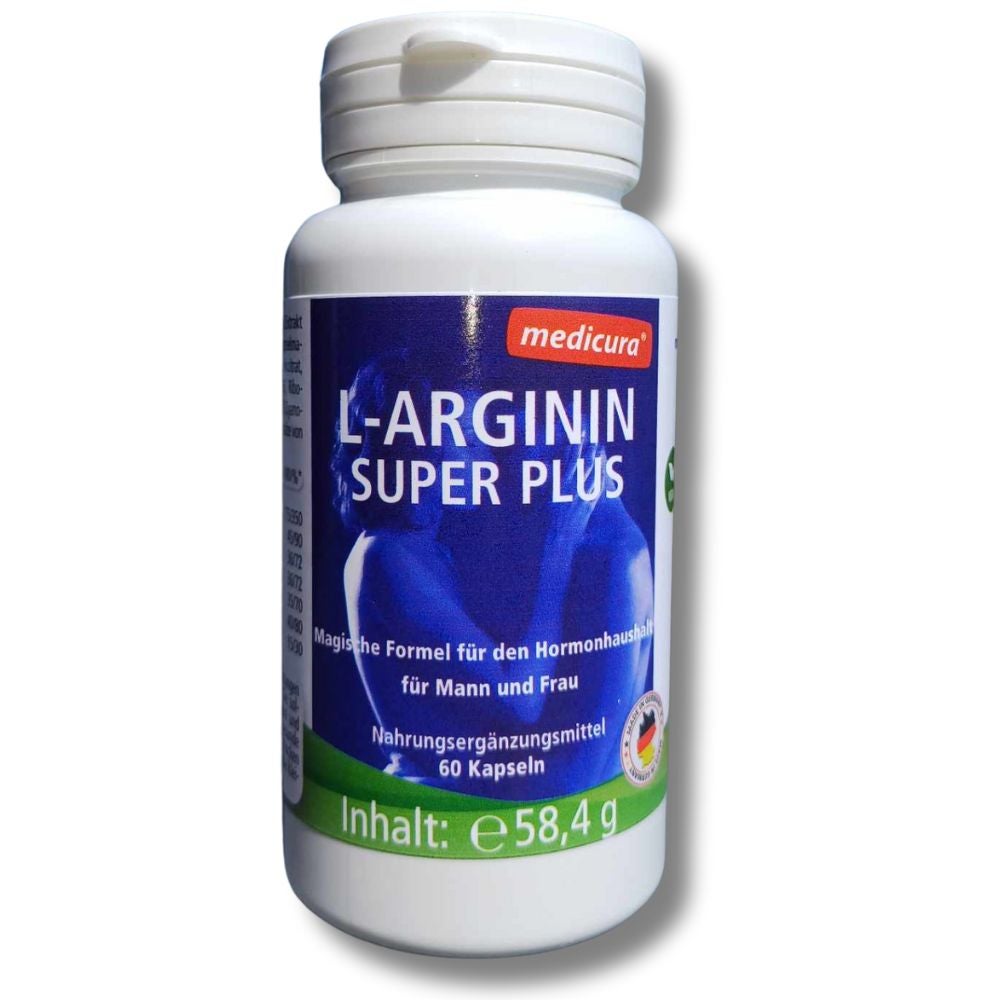 L-Arginin Super Plus - 60 Kapseln L-Arginin Super Plus - 60 Kapseln