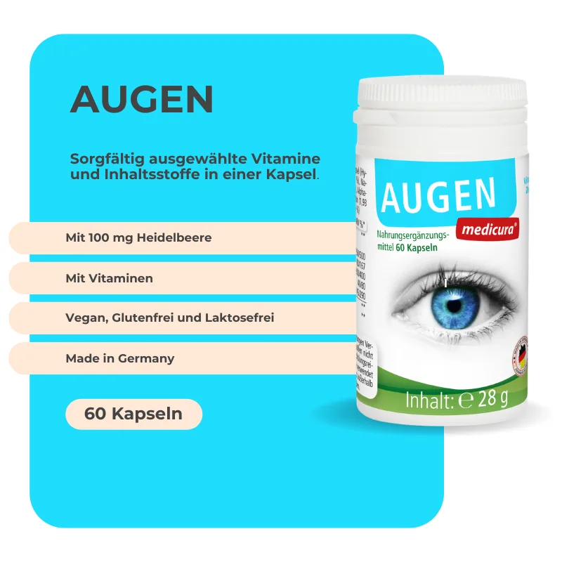 Medicura Augen - 60 Kapseln