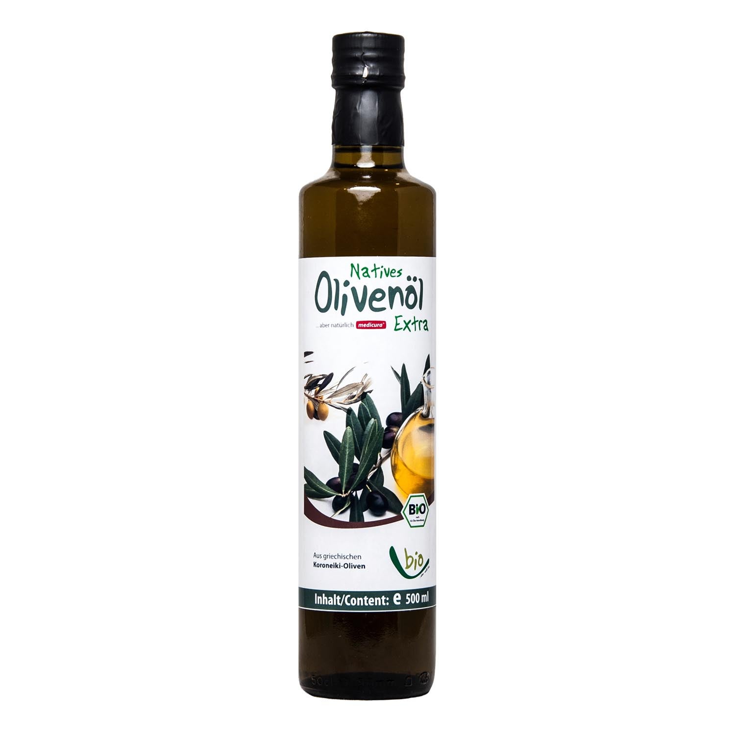 Natives Bio Olivenöl Extra - 500ml Natives Bio Olivenöl Extra - 500ml