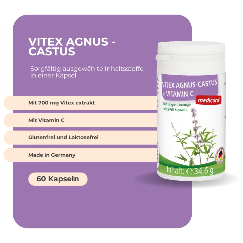 Medicura Vitex Agnus-Castus - 60 Kapseln