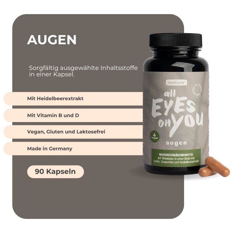 Medicura Augen - 90 Kapseln