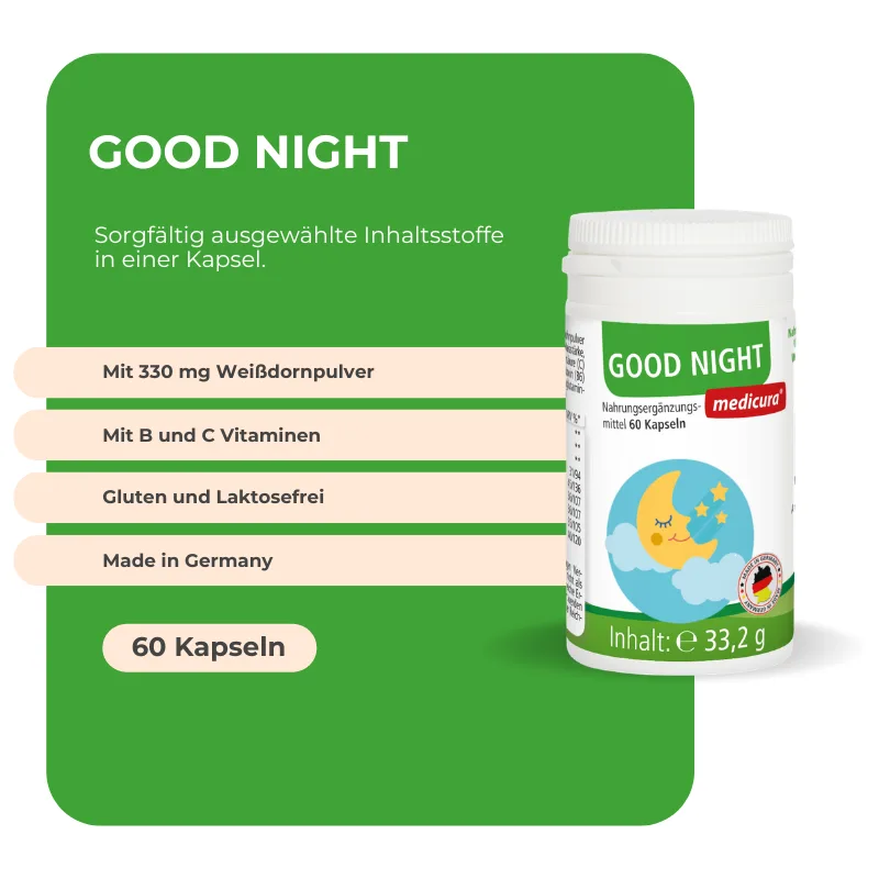 Medicura Good Night - 60 Kapseln