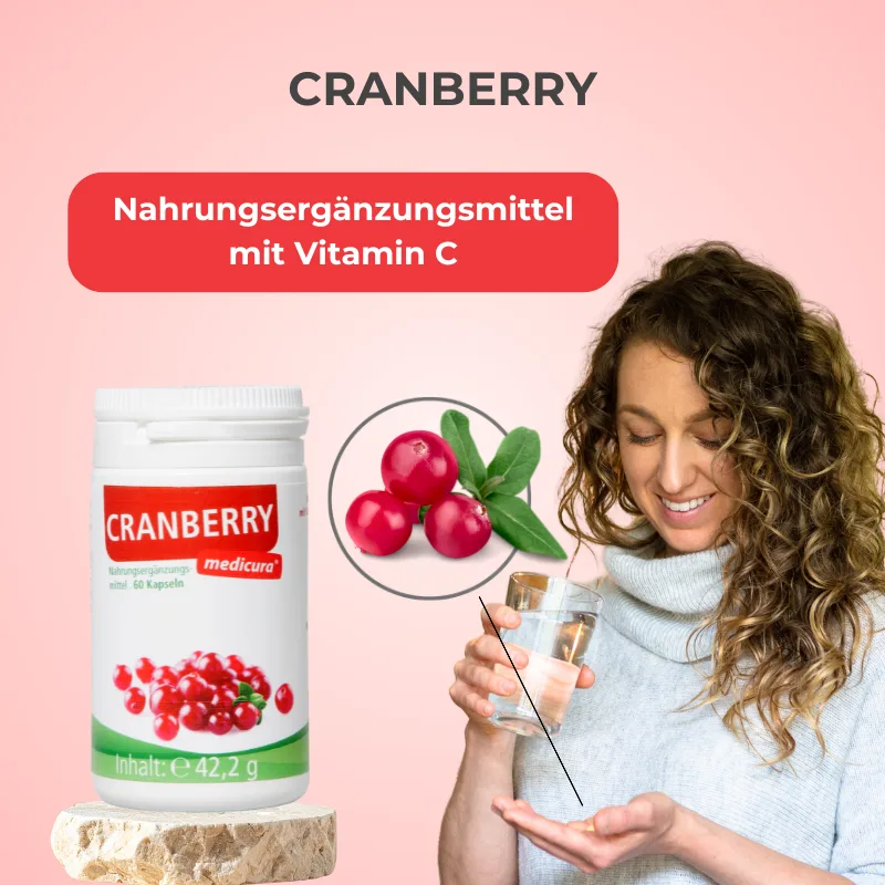 Medicura Cranberry - 60 Kapseln