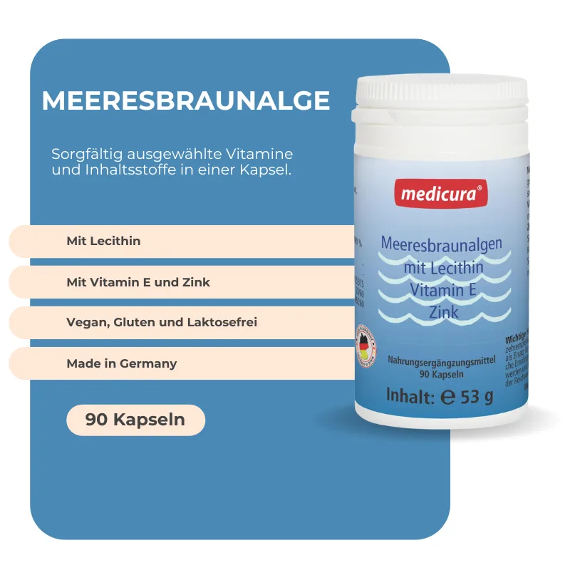Medicura Meeresbraunalge - 90 Kapseln