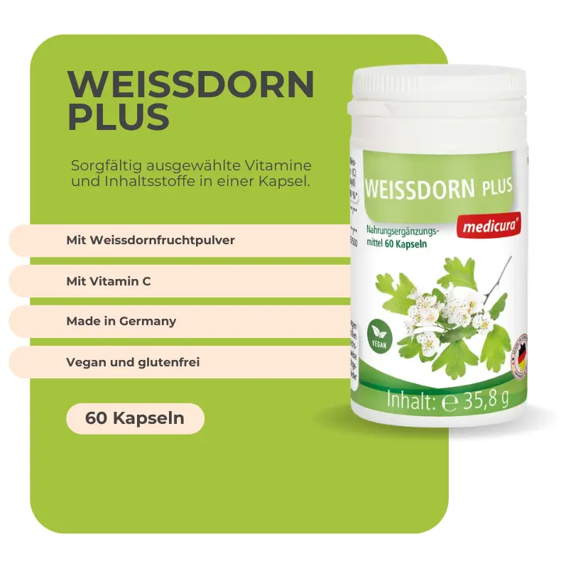 Beschreibungsbild - Weissdorn Plus