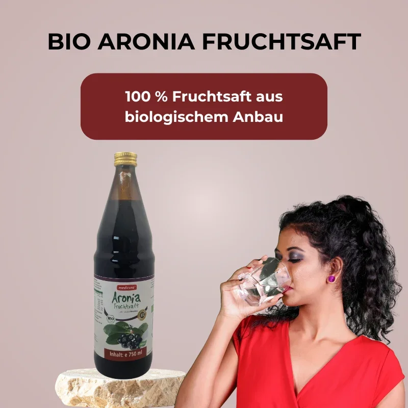 Medicura Bio Aronia Fruchtsaft - 750 ml