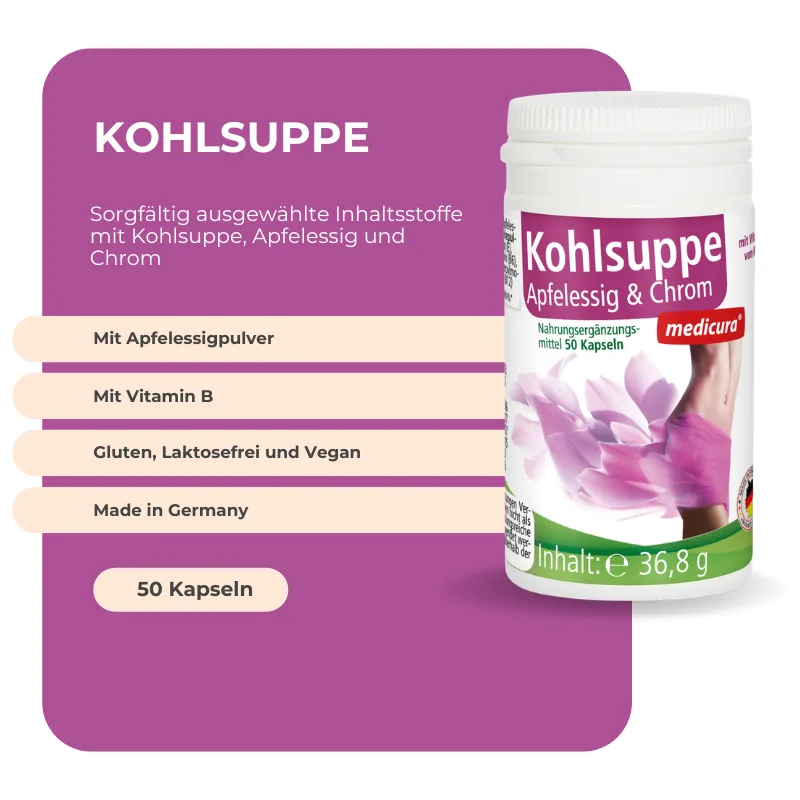 Medicura Kohlsuppe - 50 Kapseln