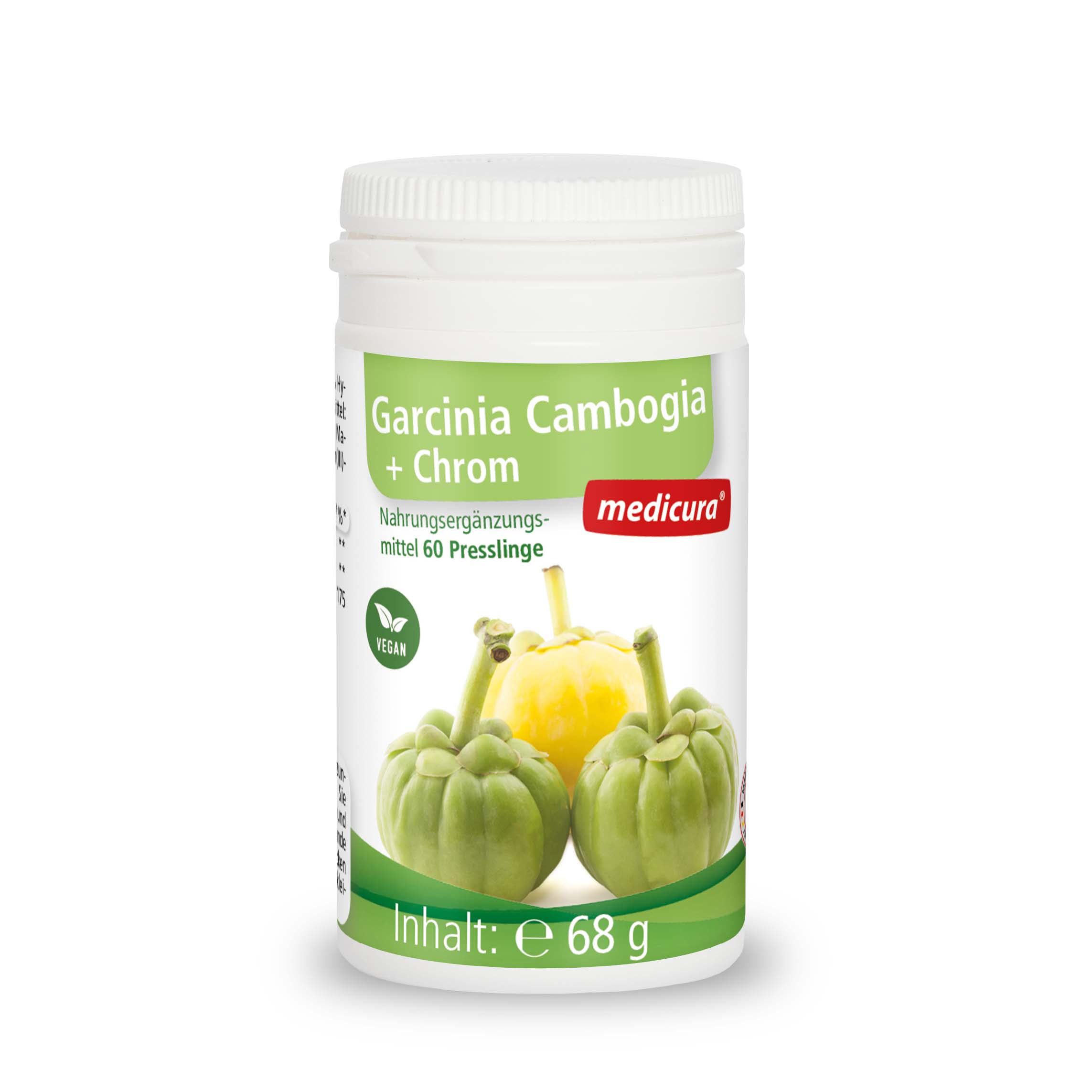 Garcinia Cambogia + Chrom - 60 Presslinge Garcinia Cambogia + Chrom - 60 Presslinge