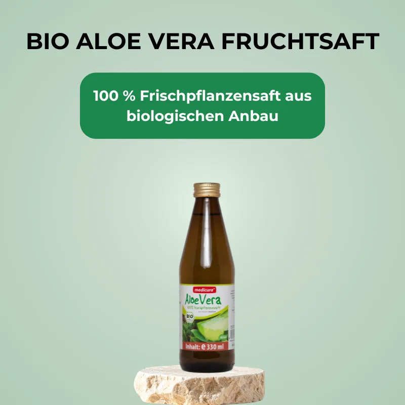 Medicura Bio Aloe Vera Frischplanzensaft - 330 ml