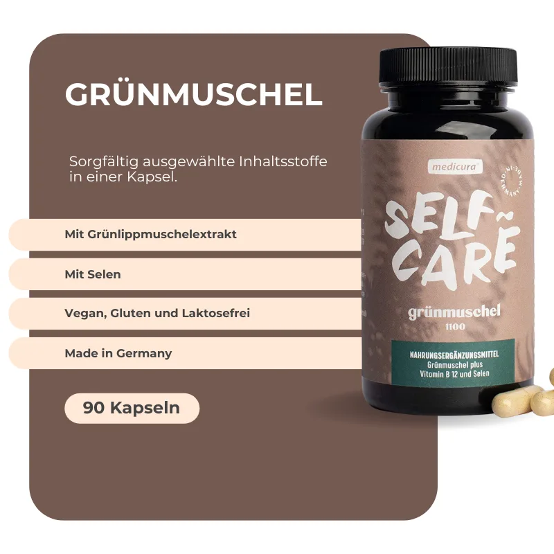 Medicura Grünmuschel - 90 Kapseln