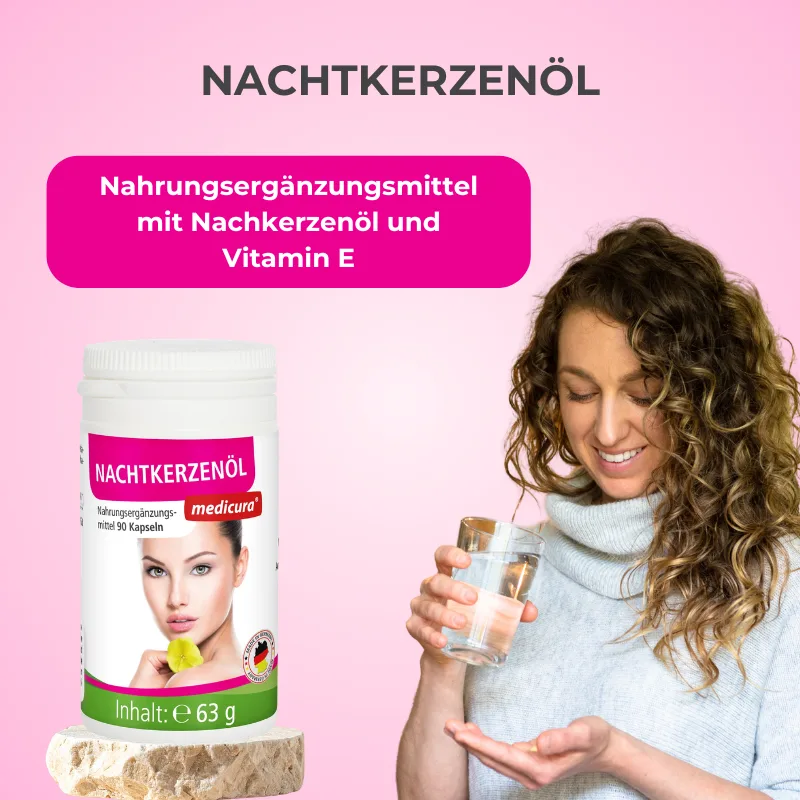 Medicura Nachtkerzenöl - 90 Kapseln