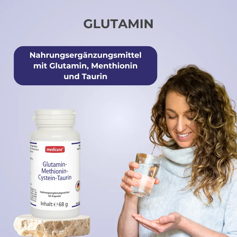 Medicura Glutamin - 60 Kapseln